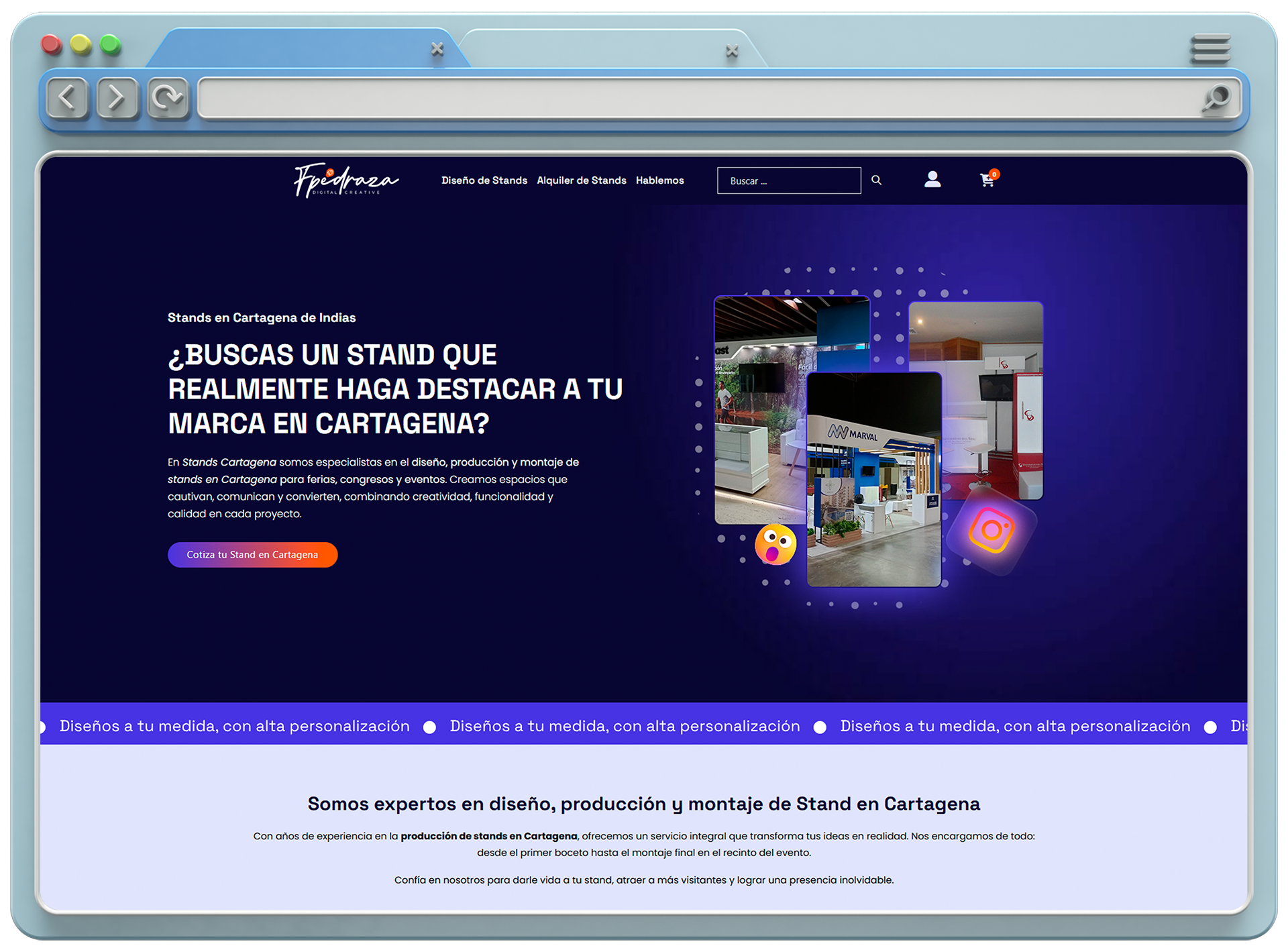 Stands Cartagena